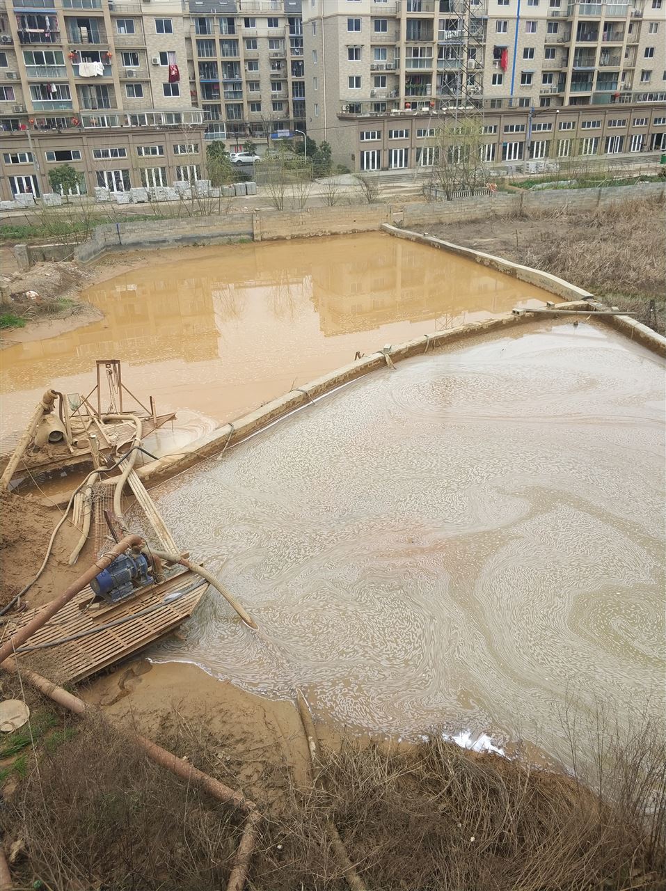 苏仙沉淀池淤泥清理-厂区废水池淤泥清淤
